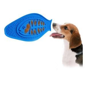 High Quality Silicone Pet Dog Eating Lick Mat Slow Food Feeder with Suction Cups