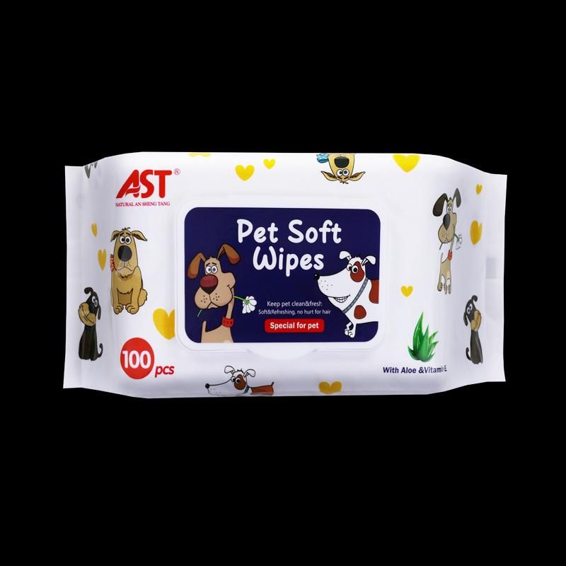 Pet Wipes for Dog Cat Bird Antiseptic and Cleaning Wipes