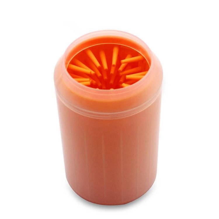 Eco-Friendly Pet Supply TPR Material Pet Dog Paw Clean Cup Washing Cup