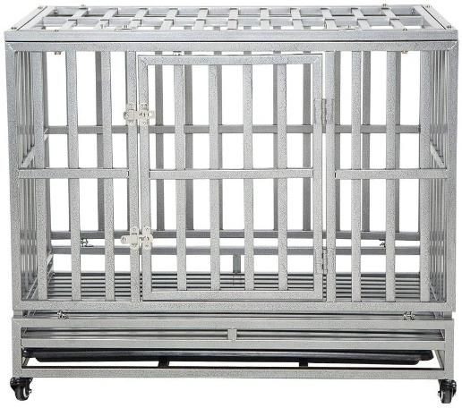 Metal Dog Cage for Medium and Large Dogs