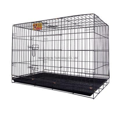 Wholesale Large Metal Dog Show Cage with Tray and Lock