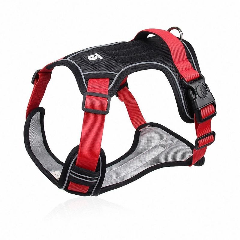 No Pull Dog Pet Harness Adjustable Control Vest Dogs Reflective