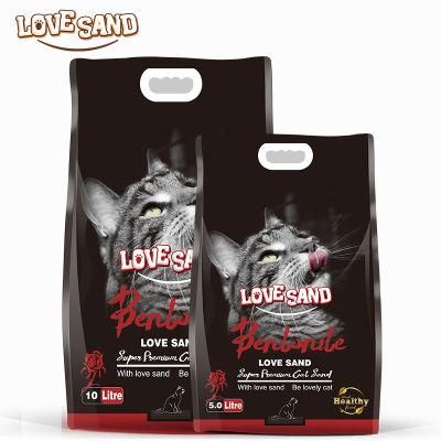 Love Sand Produce Rose Fragrance Bentonite Cat Sand Pet Products