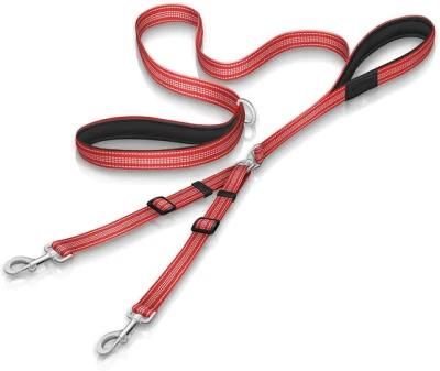 Great for Walking 2 Dogs Dual Handle Dog Leash
