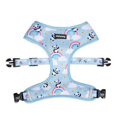 Pet Accessories Fashion Personalized Patterned Designer Custom Print Reversible Sublimation Dog Harness Vest for Pets