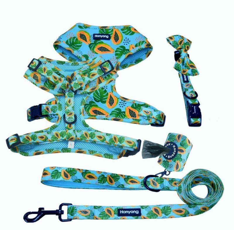 Polyester Dog Harness Custom Dog Harness with Metal Buckle Wholesale Personalized Dog Harness