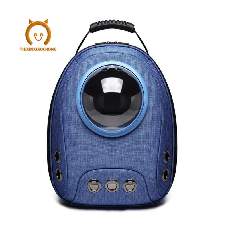 Transparent Breathable Pet Backpack Portable Cat Bag Cat Bag Can Be Processed Custom Pet Bag