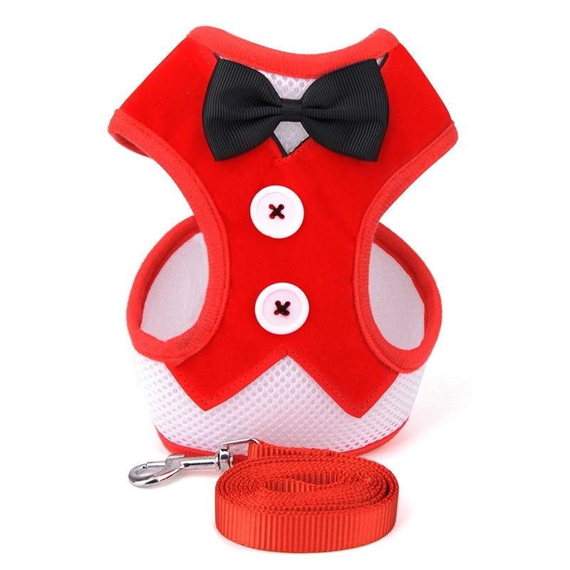 New Style Pet Leash Dog Breathable Vest Evening Dress Pet Dog Leash/Pet Dress Vest/Pet Vest