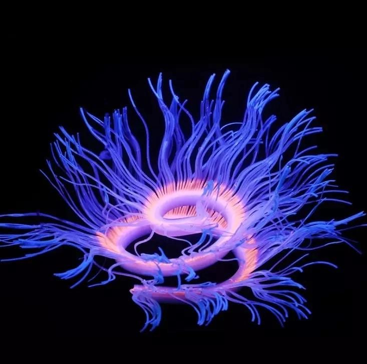 Artificial Aquatic Coral Variable Sea Anemone Aquarium Ornament