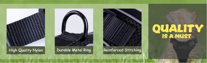 Escape Proof Small Cat and Dog Harness Soft Mesh Harness