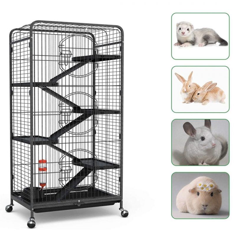 Customize OEM ODM Small Animals Rabbit Chinchilla Ferret Bunny House Cage