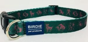 Dog Collar, Pet Collar, Cat Collar, Pattern Collar (Art: green constellation)