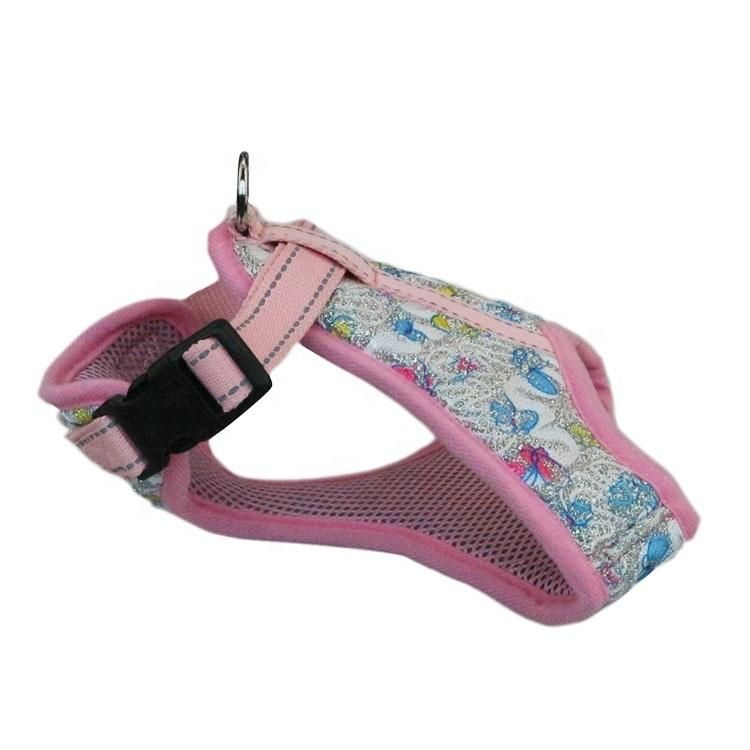 China Supplier High-End Padded Mesh Nylon Pet Dog Harness