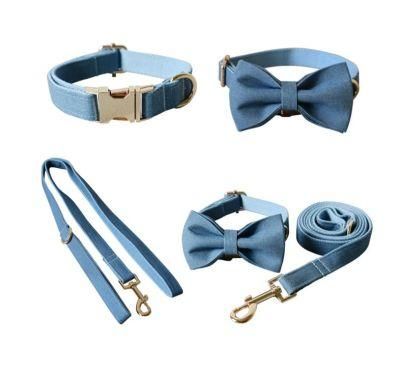 Cowboy Polyester Dog Collar Leash Set with Lower MOQ