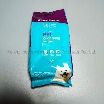 OEM Alcohol-Free Deodorizing Cleaning Grooming Antiseptic Pet Dog Cat Wipes