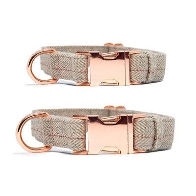 Luxury Custom Adjustable Dog Leash Pet Dog Collars and Leash Pet Products with 2 Hooks Metal Buckles for Dog