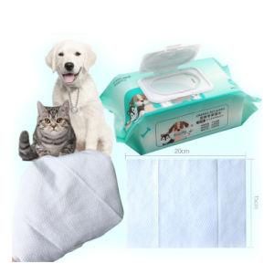 Custom High-End Eco Friendly Organic Pet Grooming Wipes