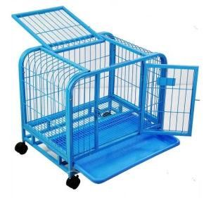 China Supply Superior Quality Small Dog Cage Portable Double Door Dog Cage Dog Crate Pet Cage