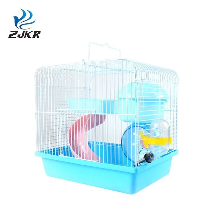 Cute Design Metal and Plastic Material Hamster Hideout Level 2 Playing House Cage Manufacturers