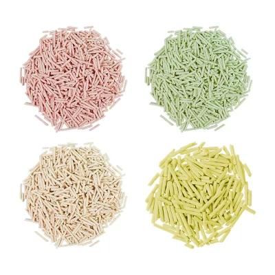 Hot Sale Natural Quickly Clumping White Pea Tofu Cat Litter Factory