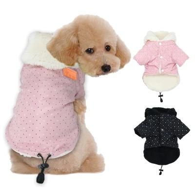 2022 Hot Sell Fashion Pet Clothes and Accessories Dog Jacket Clothes Hoodie Warm Coat Thickened Clothes