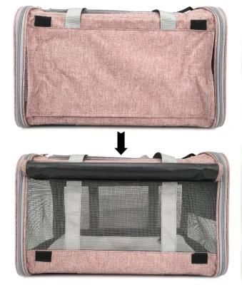 Dog Breed Carrier/Soft Fleece Pads/Washable/Pet Pursetravel Foldable/Portable