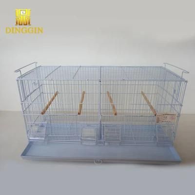 Wire Mesh Bird Cage and House for Parrots and Birds