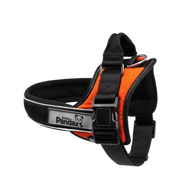 New Reflective Nylon Soft Mesh Dog Harness for Walking Training Dogs