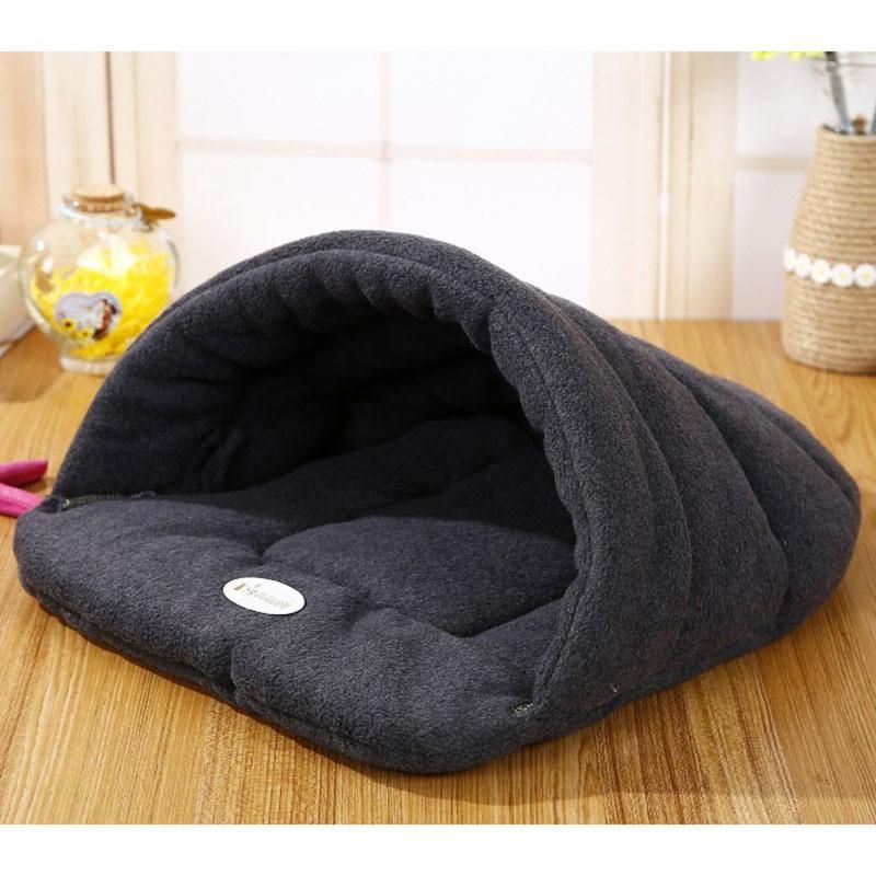 Winter Warm Slippers Style Pet Dog Bed Lovely Soft Suitable Pet House