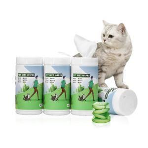 Barrel Package Pet Hair Care Body Cleaning Wet Wipes