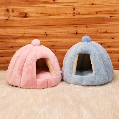 Popular Customized Cute Washable Luxury Dog Bed House Pet Beds