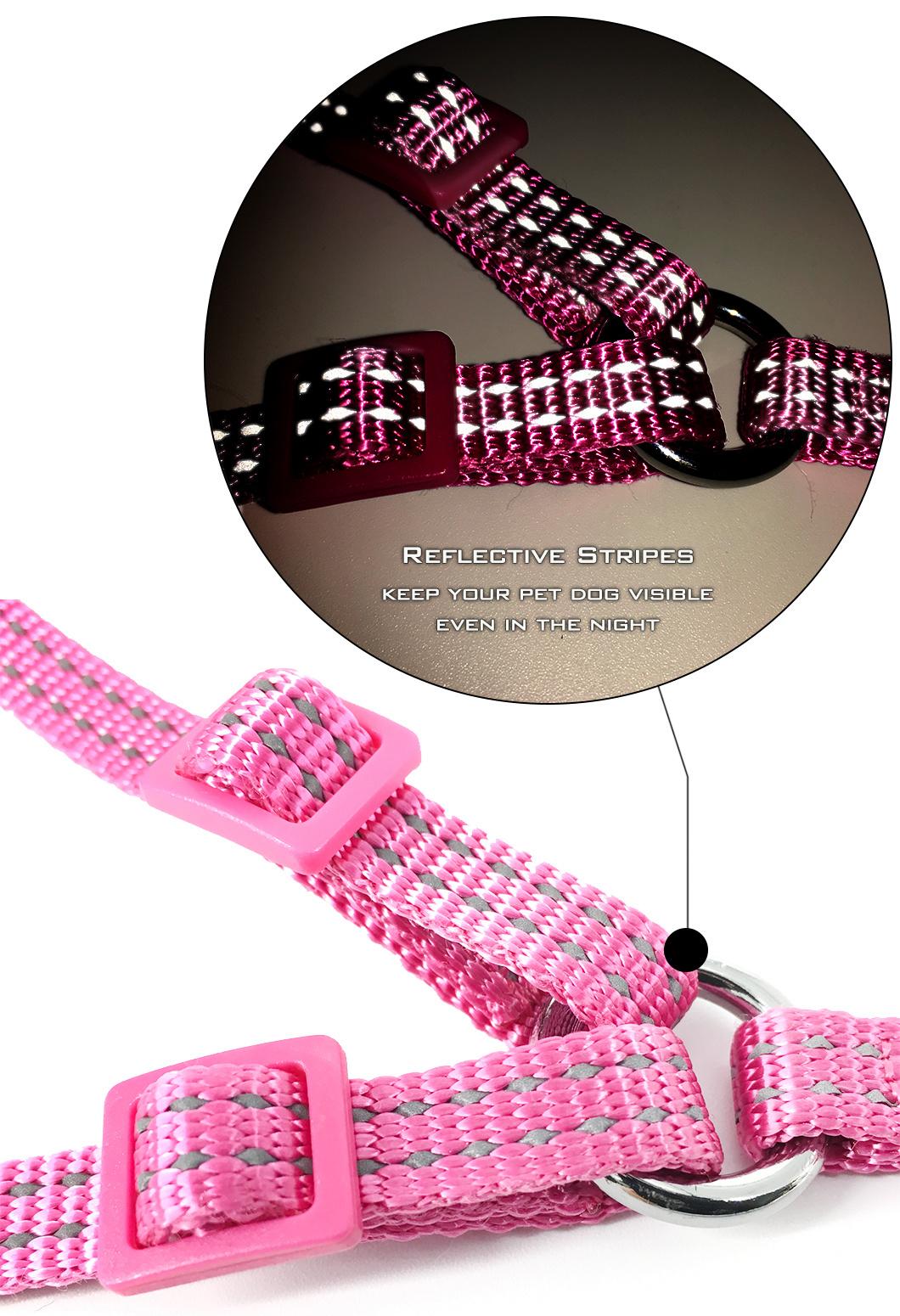 No Pull Adjustable Reflective Portable Outdoor Wholesale Dog Harness Pet Accessories