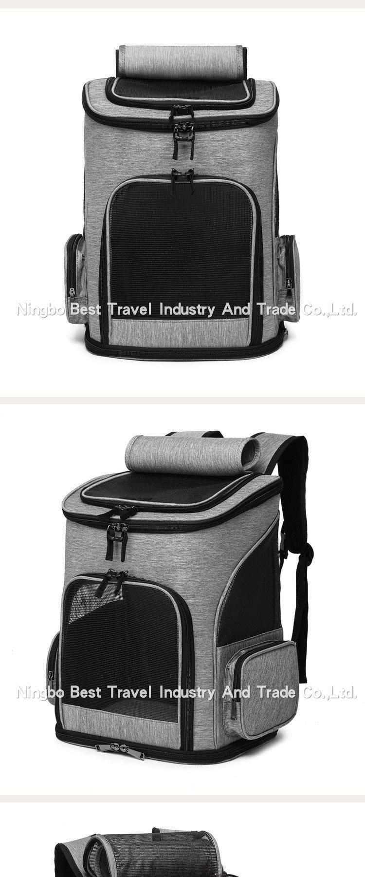 New Design Pet Backpack Convenient for Cat Dog Outing Pet Backpack Folding Bag Pet Carrier