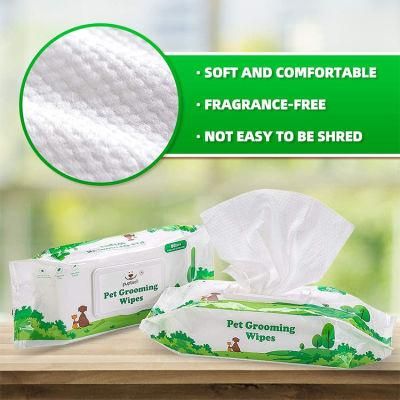 Biokleen Eco Friendly Pet Teeth Wipe Disposable Natural Pet Wipes Lavender Dog Shampoo Pet Grooming Wipes