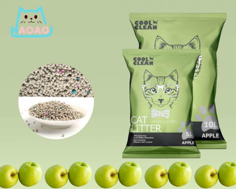 1-3.5mm Odor Control Bentonite Strong Clumping Pet Litter