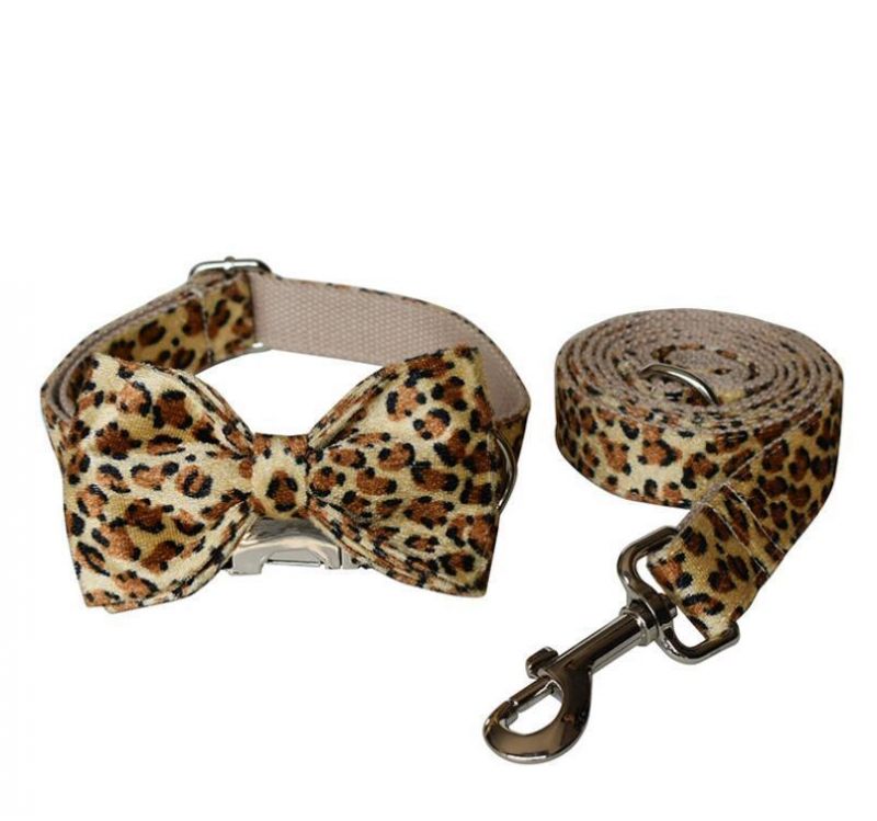 Animal Print Leopard Dog Collars