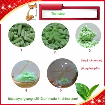 Fast Clump and Odor Control Green Tea Tofu Cat Litter