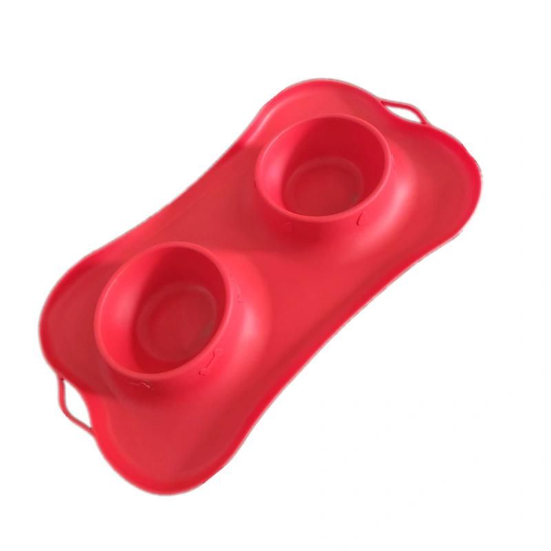 Dog Silicone Slow Feeder Bowl