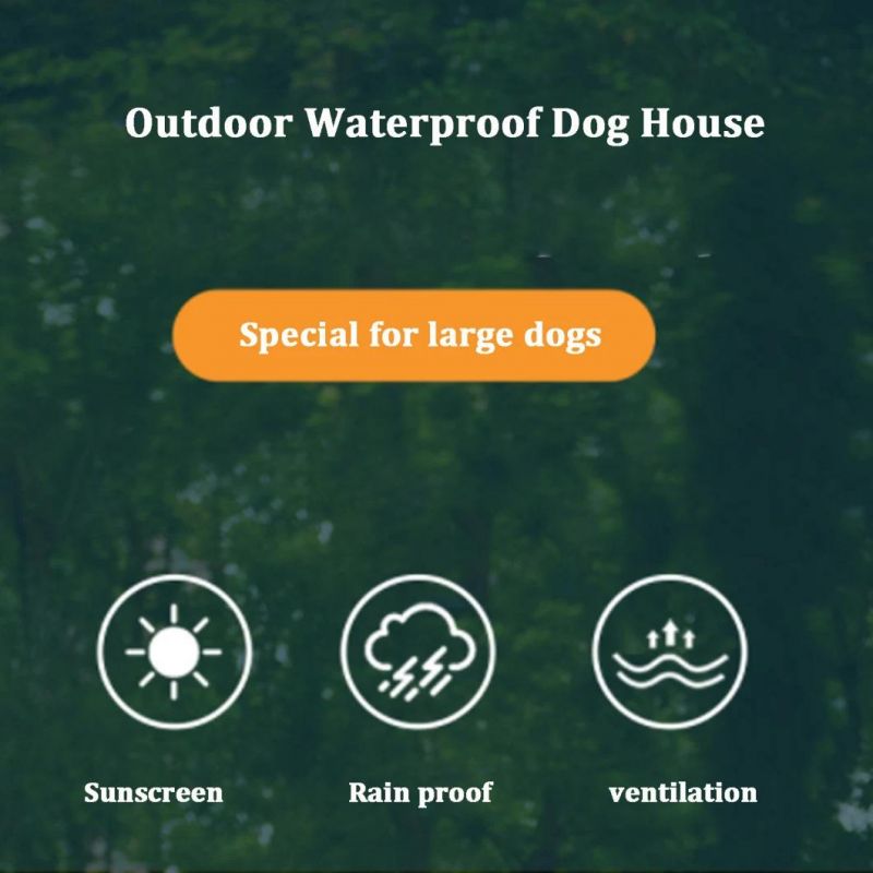 New Outdoor Rainproof Dog/Pet House