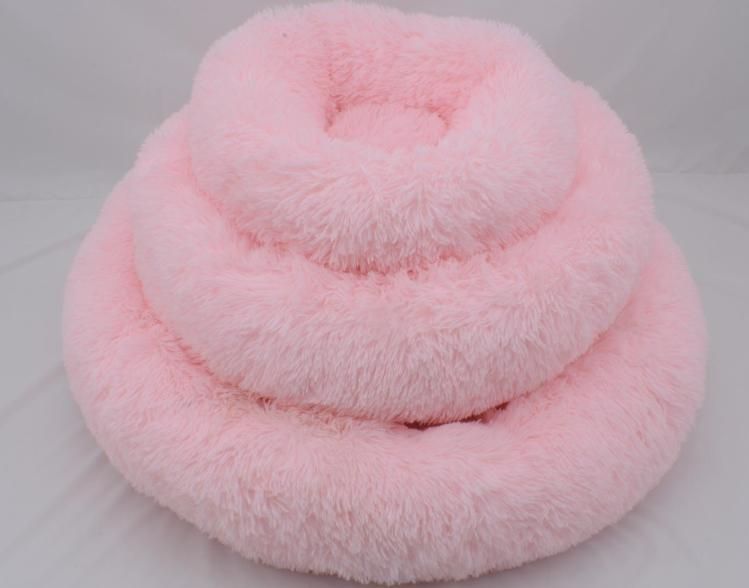 Wholesale Breathable Donut Durable Comfortable Pet Bed with Assorted Colors Mokofuwa