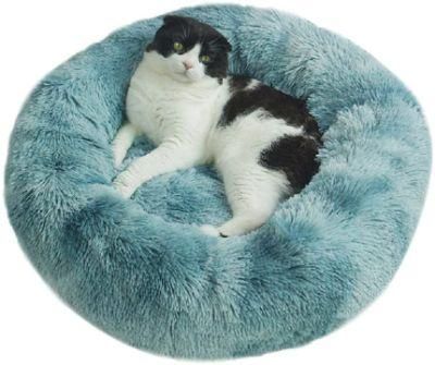 Cat Bed Dog Bed Calming Dog Bed Extra Soft Comfortable Cute Fur Bed