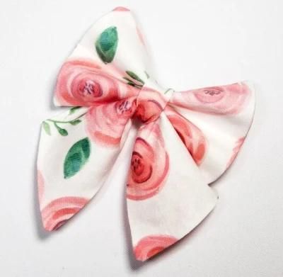 Free Sample Wholesale New Fashion Pet Colorful Printing Dog Accessories Sailor Bowtie Collar Dog Bow Tie