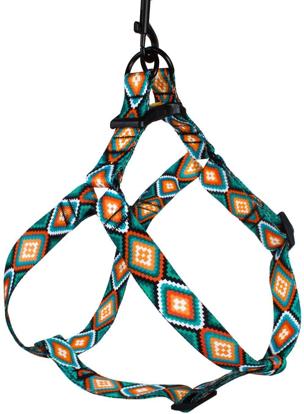 Pattern Print Pet Harnesses for Small Medium Large Puppy Vest Outdoor Walking Dog Harness