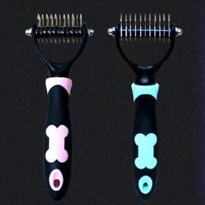 Double Side Pet Grooming Cleaner Dog Comb