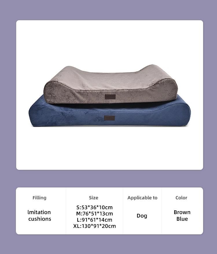 Water Repellent Durable Removable Cover Dog Bed