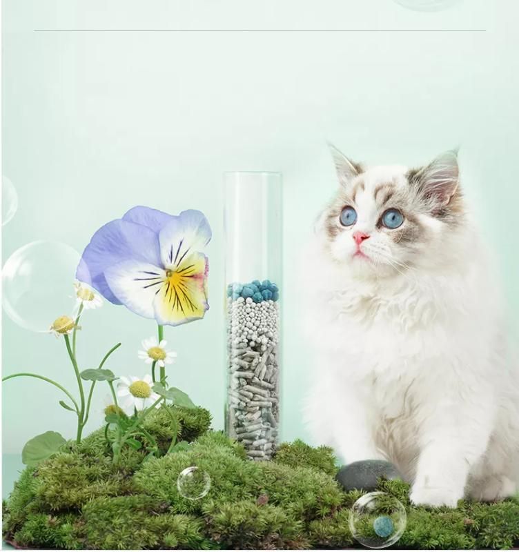 Manufacturer Custom New Design Long-Term Deodorization Fresh Bamboo Cat Litter