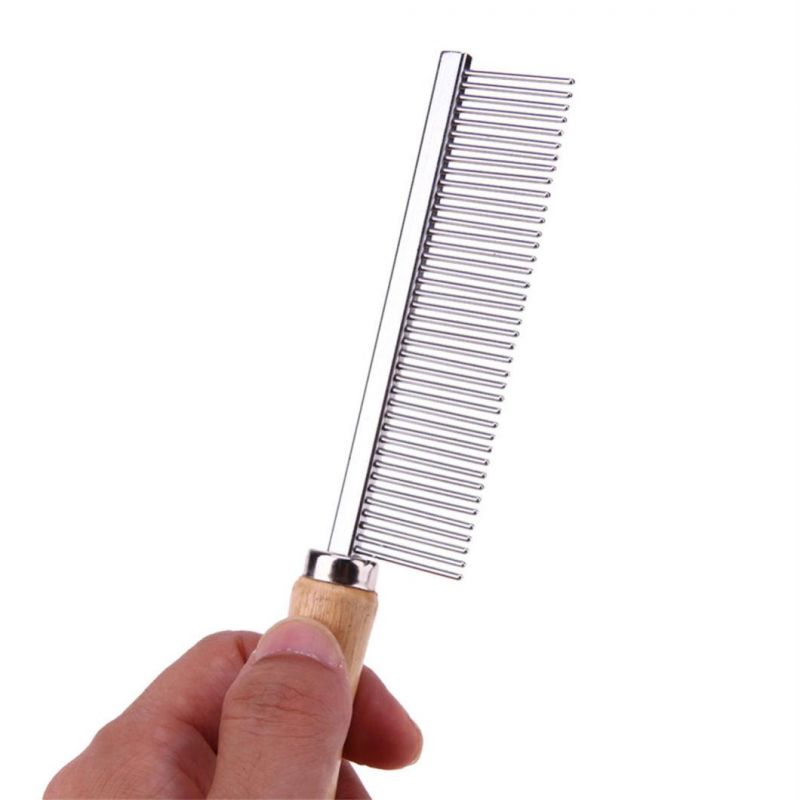 Stainless Steel Comb Dog Pet Grooming Combs Cat Cleaning Tool