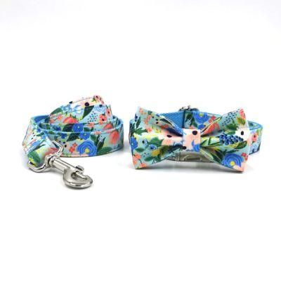 All Season New Arrival Custom Adjustable Pet Collars Leash Set