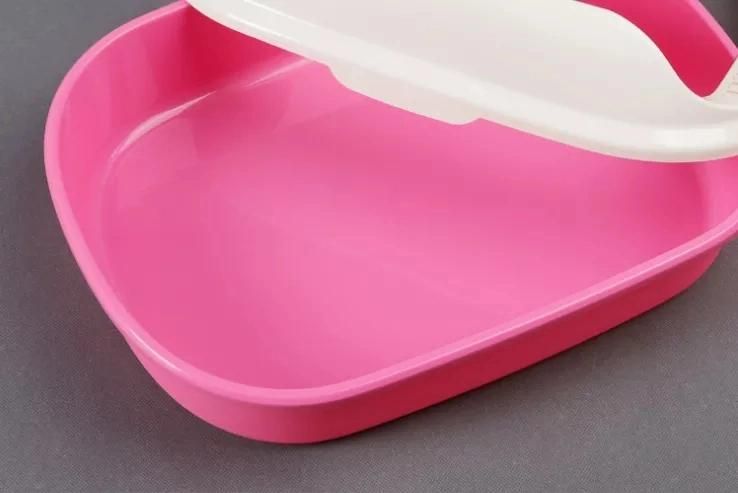 Hot Sell Eco-Friendly Plastic Cat Litter Clean Box with Scoop