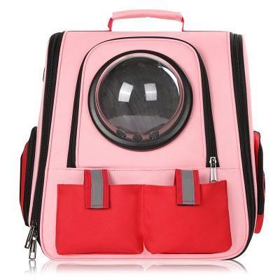 Wholesale Pet Carrier Waterproof Breathable Pet Bag Colorful Cat Dog Pet Backpack